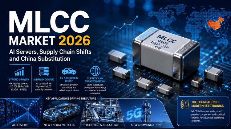 MLCC Market 2026: AI Servers, Supply Chain Shifts and China Substitution