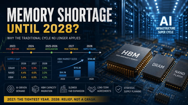 Will the Memory Shortage Really Last Until 2028?