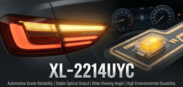 XL-2214UYC AEC-Q102 LED: Automotive Reliability Test Report Analysis (64 chars)