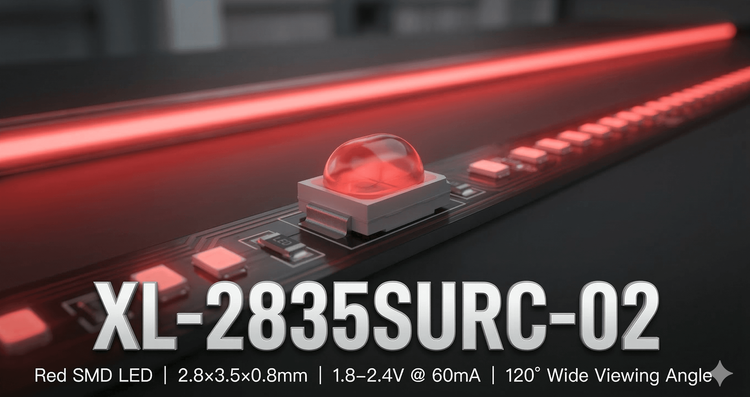 XL-2835SURC-02 SMD LED — Technical Specifications & Design Guide