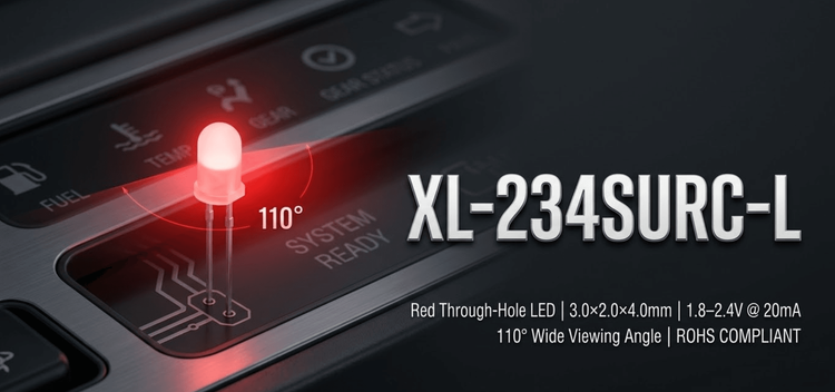 XL-234SURC-L LED: Thermal & Forward Voltage Analysis