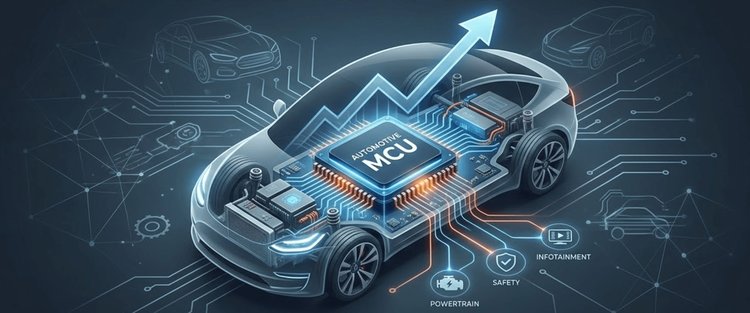 Automotive MCU Market Projected to Triple by 2035