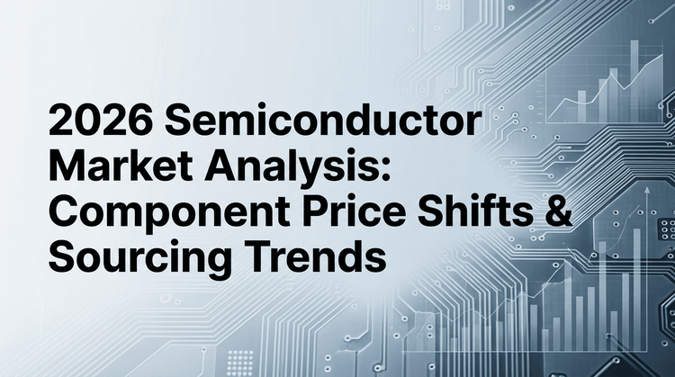 2026 Semiconductor Market Analysis: Component Price Shifts & Sourcing Trends