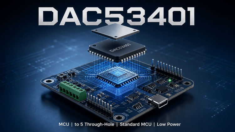 DAC53401 — Microcontroller & Integration Guide