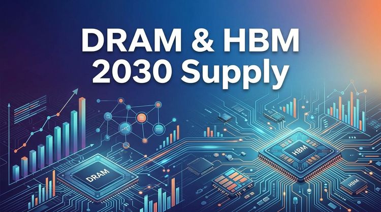 DRAM & HBM Market Analysis 2030: Supply Shortage & Sourcing Forecast