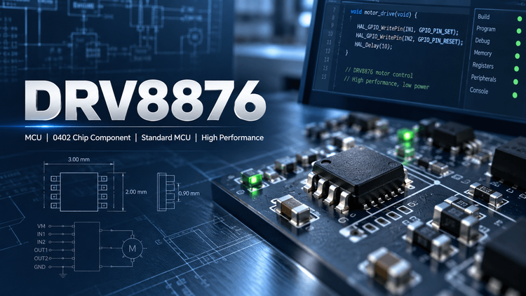 DRV8876 — Microcontroller & Integration Guide