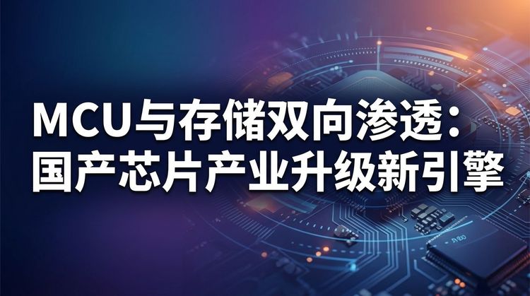 MCU与存储双向渗透：国产芯片产业升级新引擎