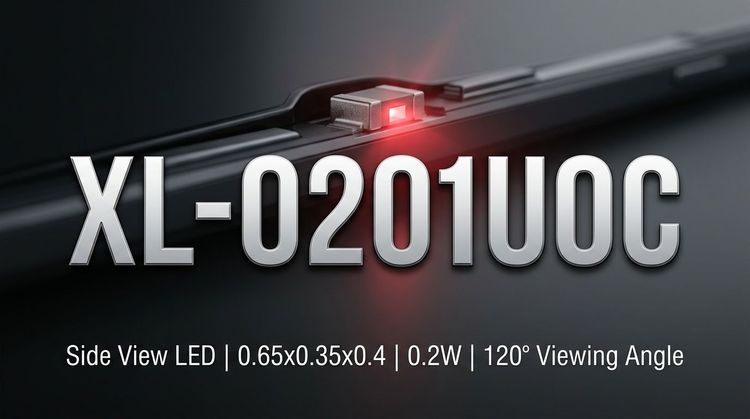 XL-0201UOC SMD LED: High-Brightness Orange for Compact IoT & 3C Designs