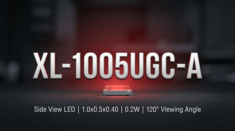 XL-1005UGC-A SMD LED: High-Brightness Green for Automated Assembly
