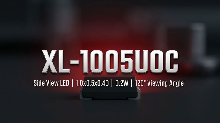 XL-1005UOC SMD LED: Orange Indicator for SMT & High-Reliability Designs
