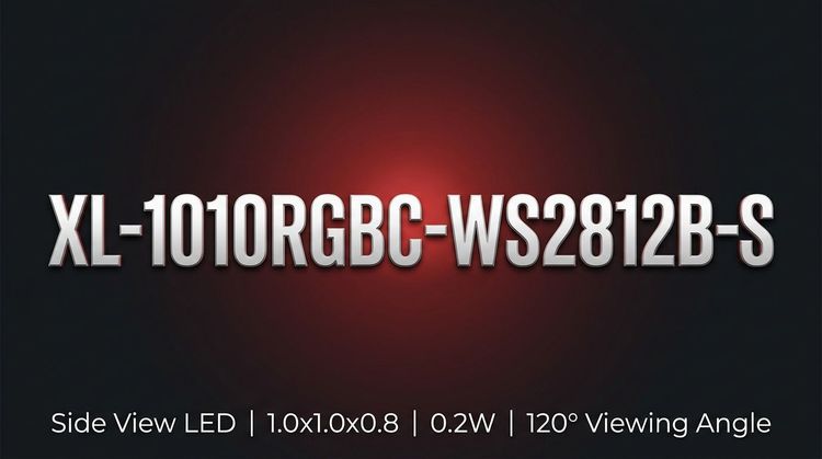 XL-1010RGBC-WS2812B-S SMD LED — Technical Specifications & Design Guide