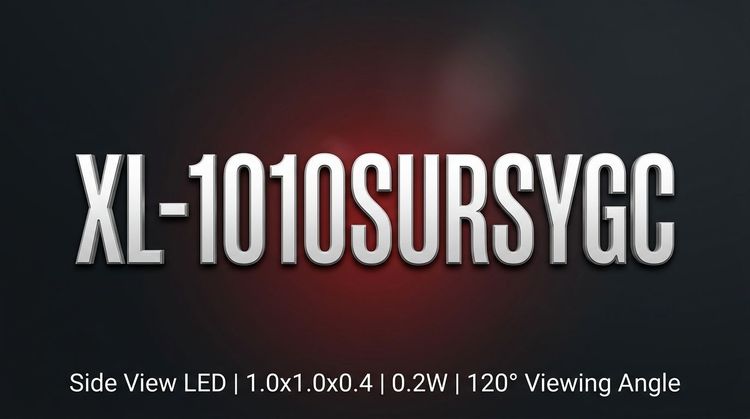 XL-1010SURSYGC SMD LED: Specifying for SMT & Backlight Designs