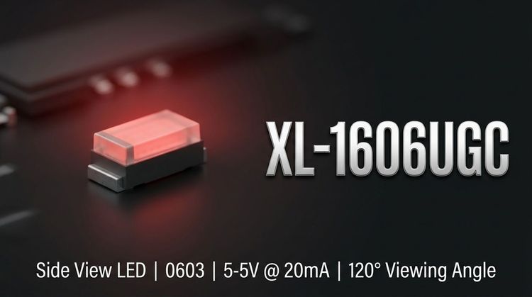 XL-1606UGC SMD LED — Technical Specifications & Design Guide