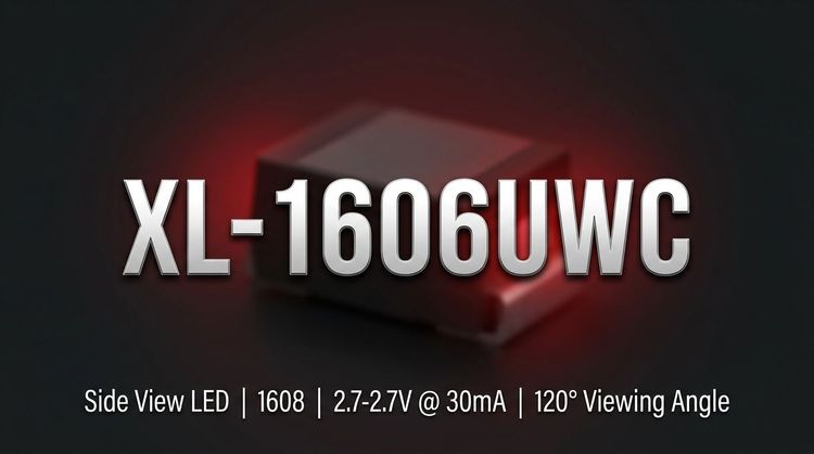 XL-1606UWC SMD LED — Technical Specifications & Design Guide