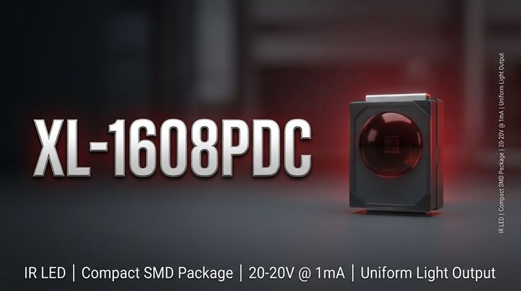 XL-1608PDC Phototransistor: SMT Integration & High Sensitivity Specs