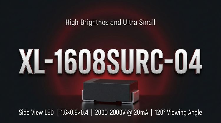 XL-1608SURC-04 SMD LED — Technical Specifications & Design Guide