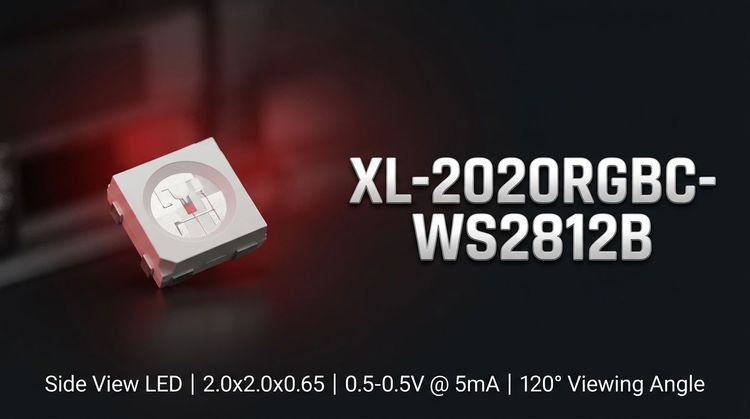 XL-2020RGBC-WS2812B SMD LED: 2020 RGB Integration & SMT Yield