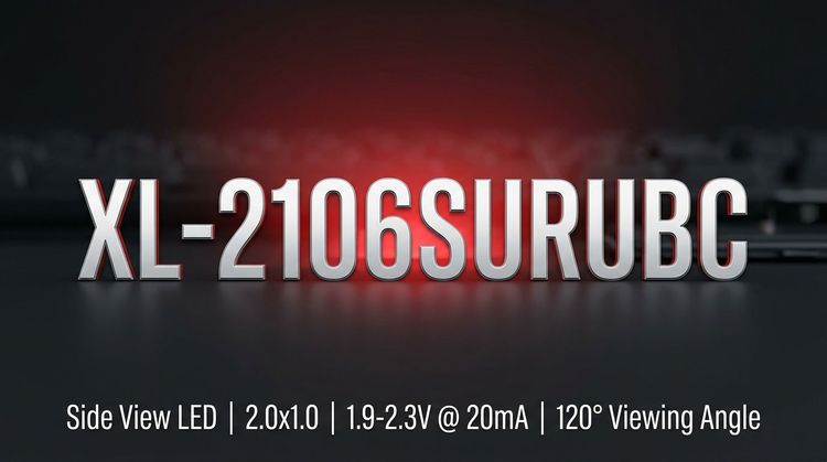 XL-2106SURUBC SMD LED — Technical Specifications & Design Guide