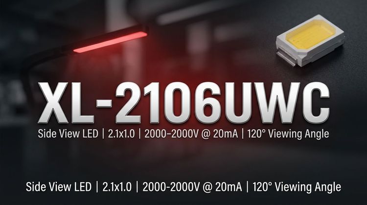 XL-2106UWC SMD LED — Technical Specifications & Design Guide