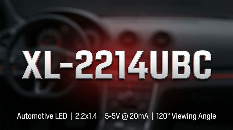 XL-2214UBC SMD LED — Technical Specifications & Design Guide