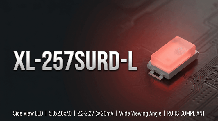 XL-257SURD-L 5mm Radial LED: Thermal & Forward Current Analysis