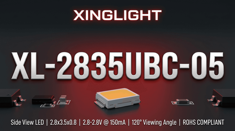 XL-2835UBC-05 SMD LED — Technical Specifications & Design Guide