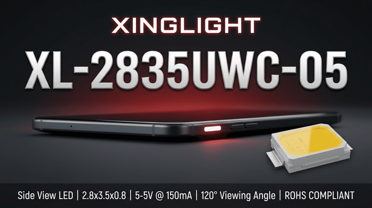 XL-2835UWC-05 SMD LED — Technical Specifications & Design Guide