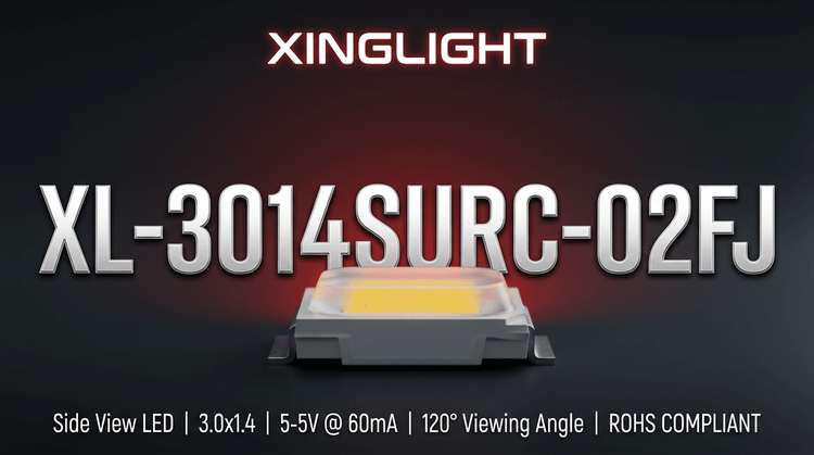 XL-3014SURC-02FJ SMD LED — Technical Specifications & Design Guide