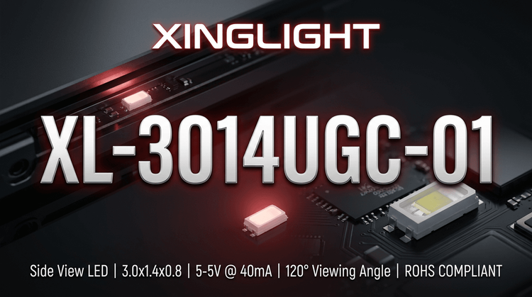 XL-3014UGC-01 SMD LED — Technical Specifications & Design Guide