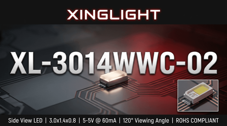 XL-3014WWC-02 SMD LED — Technical Specifications & Design Guide
