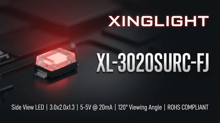 XL-3020SURC-FJ SMD LED — Technical Specifications & Design Guide