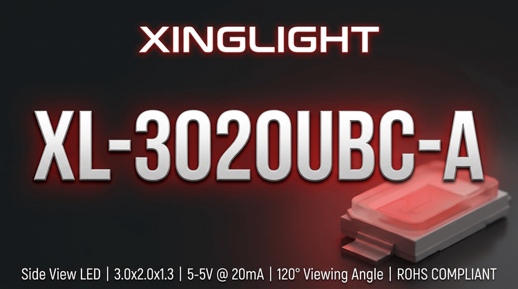 XL-3020UBC-A SMD LED — Technical Specifications & Design Guide