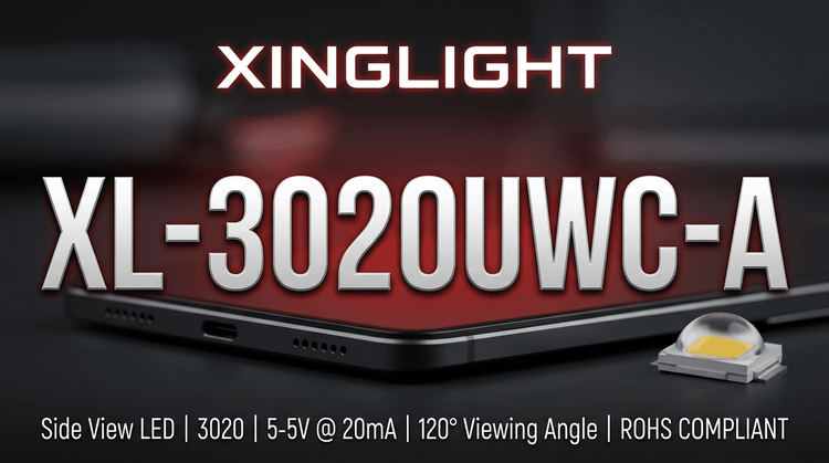 XL-3020UWC-A SMD LED — Technical Specifications & Design Guide