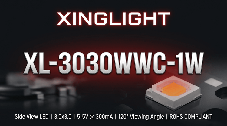 XL-3030WWC-1W SMD LED — Technical Specifications & Design Guide