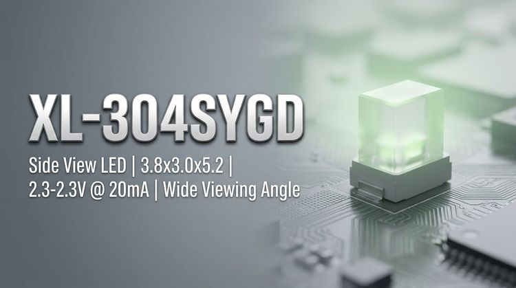 XL-304SYGD LED: Standard Green F3 Lamp for General Electronics