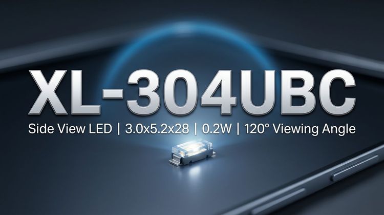 XL-304UBC SMD LED — Technical Specifications & Design Guide