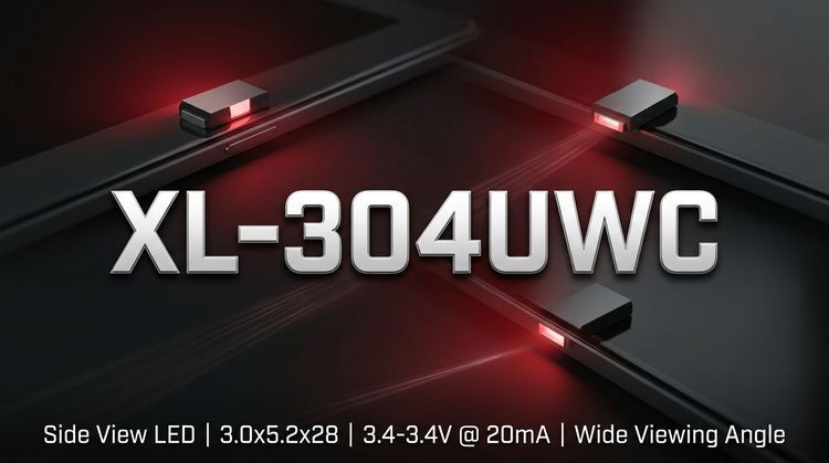 XL-304UWC LED: High-Brightness White Component for Consumer & Industrial Applications