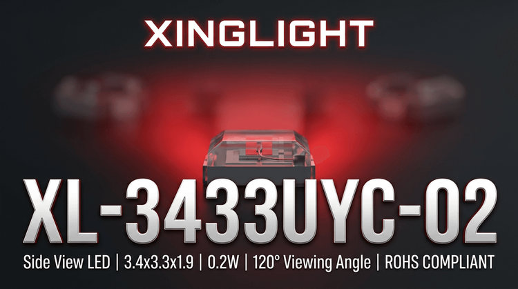 XL-3433UYC-02 SMD LED — Technical Specifications & Design Guide