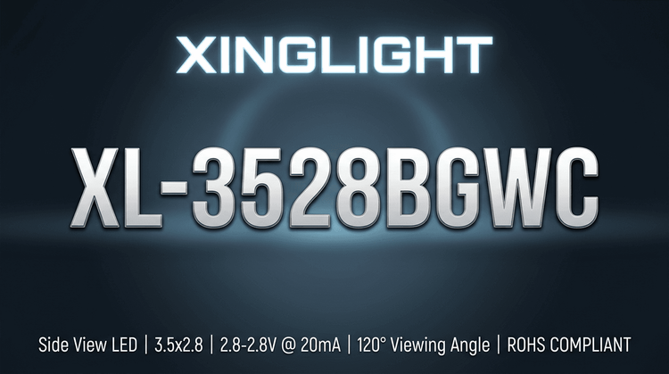 XL-3528BGWC SMD LED — Technical Specifications & Design Guide