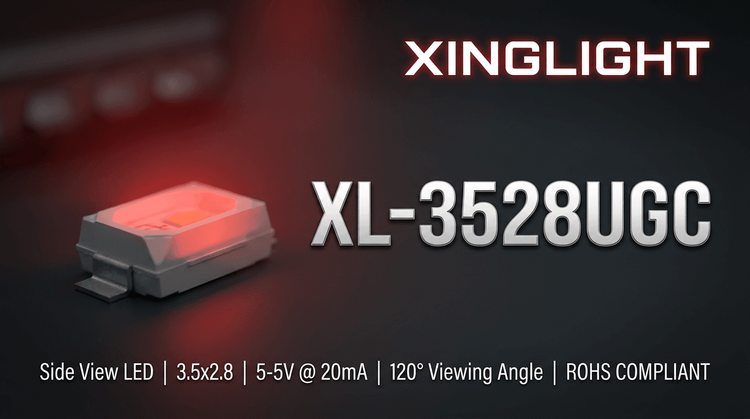 XL-3528UGC SMD LED — Technical Specifications & Design Guide