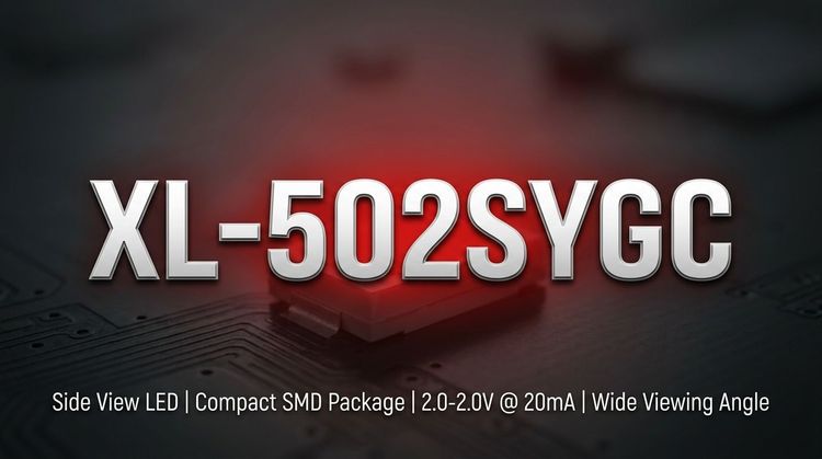 XL-502SYGC 5mm LED: Bin Selection & Forward Voltage Analysis