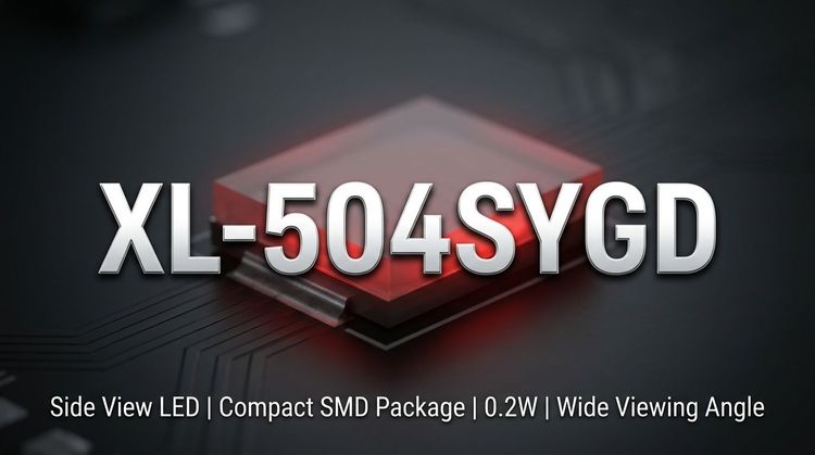 XL-504SYGD F5 LED: Thermal & Electrical Specs for Board Integration