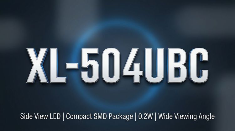 XL-504UBC LED: 5mm Blue Through-Hole for Industrial & Consumer Designs