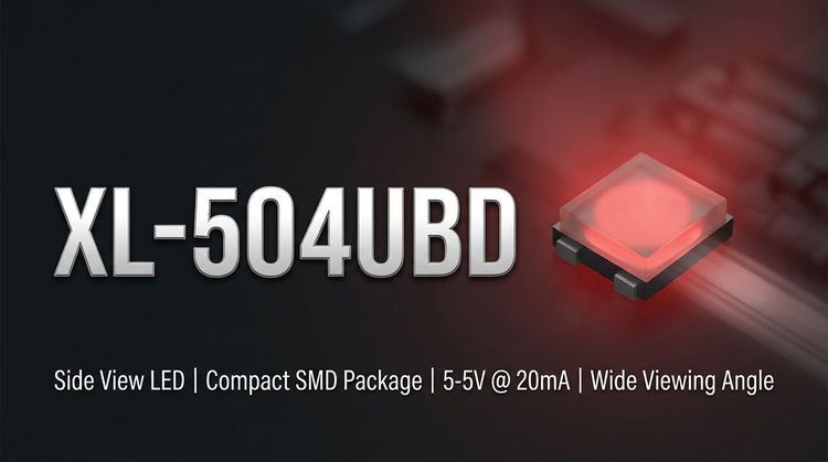 XL-504UBD 5mm LED: Bin Selection & Long-Leg Forward Voltage Management