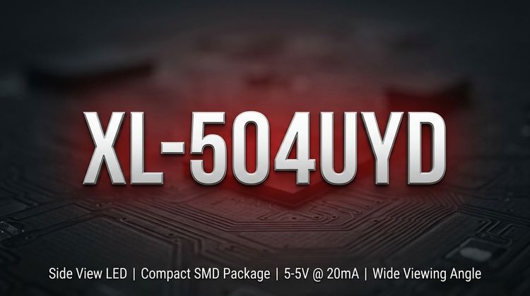 XL-504UYD 5mm Yellow LED: Thermal & Drive Specs Analysis