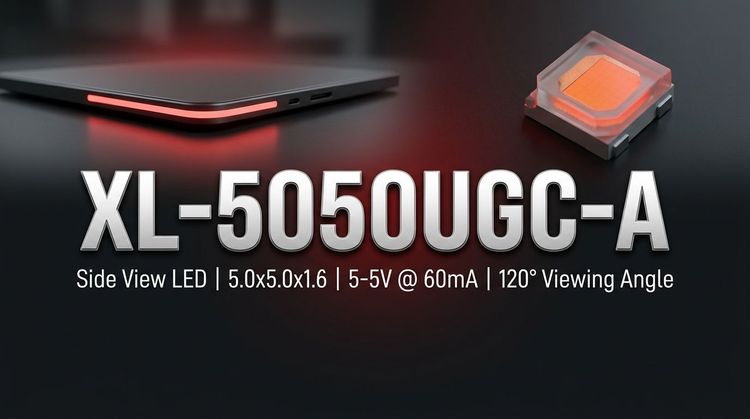 XL-5050UGC-A SMD LED Specs & SMT Integration Analysis
