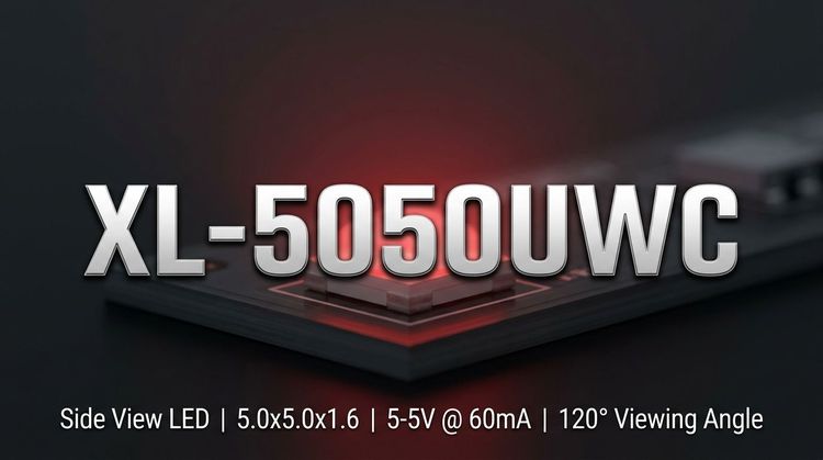 XL-5050UWC 5050 SMD LED: SMT Integration & Thermal Load Analysis