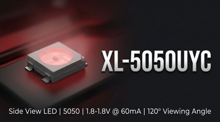 XL-5050UYC SMD LED: Thermal Limits & Optical Binning Analysis