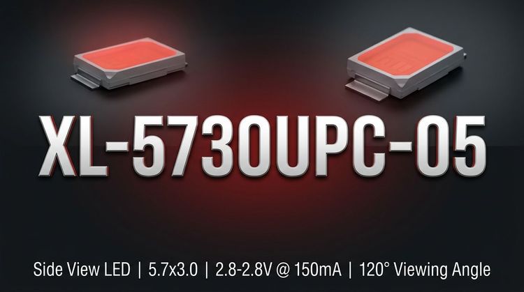 XL-5730UPC-05 SMD LED: Pink Bin 4 Optical Specs & SMT Process Limits