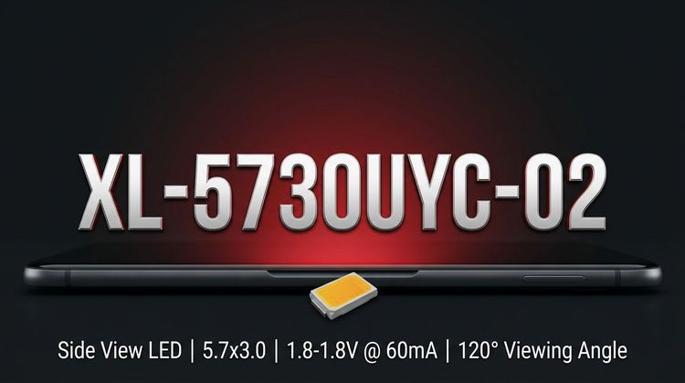 XL-5730UYC-02 SMD LED: Thermal and Optical Binning Analysis